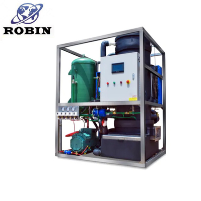 Eco-friendly Robin cheap price 1 ton industrial tube ice machine for sale