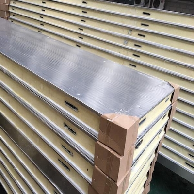Hotel sandwich panel 100mm 150mm 200mm PU/polyurethane used in cold room/freezer room